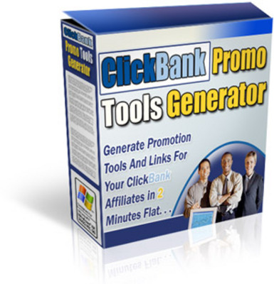 Product picture clickbank promo tools